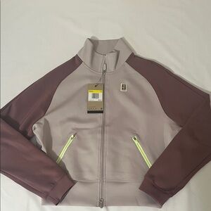 WOMEN'S NIKE COURT HERITAGE FULL-ZIP JACKET Small